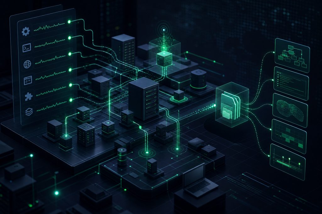 تصویر مفهومی مقالهٔ راهنمای عملی تحلیل فرآیند برای مدیران امنیت، مدیران سیستم و تیمهای DevSecOps